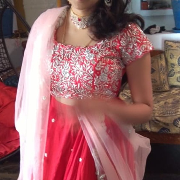 Stunning American diamond necklace in 1gm gold - Picture 7 of 7